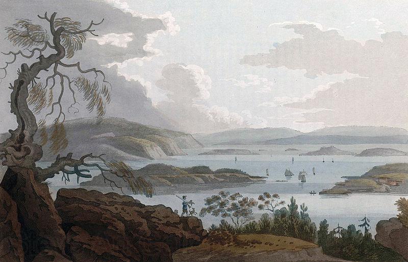 John William Edy View from Egeberg Norge oil painting art
